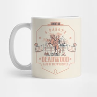 Deadwood south Dakota wild west town Mug